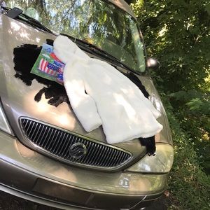 NWT Old Navy Cream Winter White Short Fuzzy Robe Tie Hoodie Warm Snuggle Cozy S